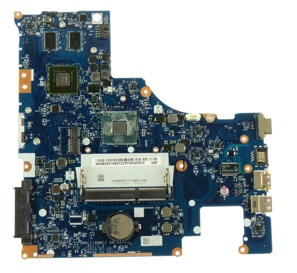 100% Протестировано для lenovo 300 15IBR nm a471 Материнская плата ноутбука N3150 cpu с