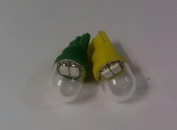 T10 2 SMD 3528 Светодиодный Светодиодная лампа в переменного тока для светодиодного