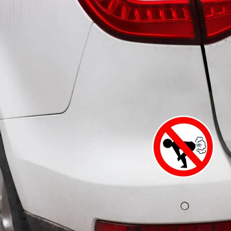 Не фартинговая Автомобильная наклейка авто Стайлинг Светоотражающая забавная