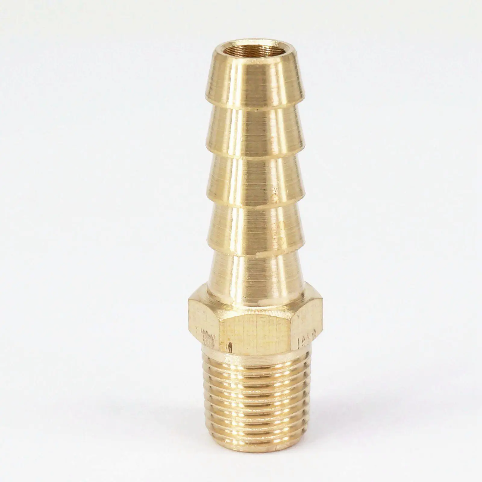 1/8 &quotNPT Male x 5/16&quot шланг с колючим хвостом латунные фитинги для топлива