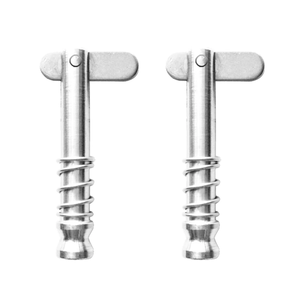 

2 Pcs 316 Stainless Steel Quick Release Pin Fit For Boat Top Deck Hinge 43mm Boats Hinge Pin Boat Accessories Marine Hardwre