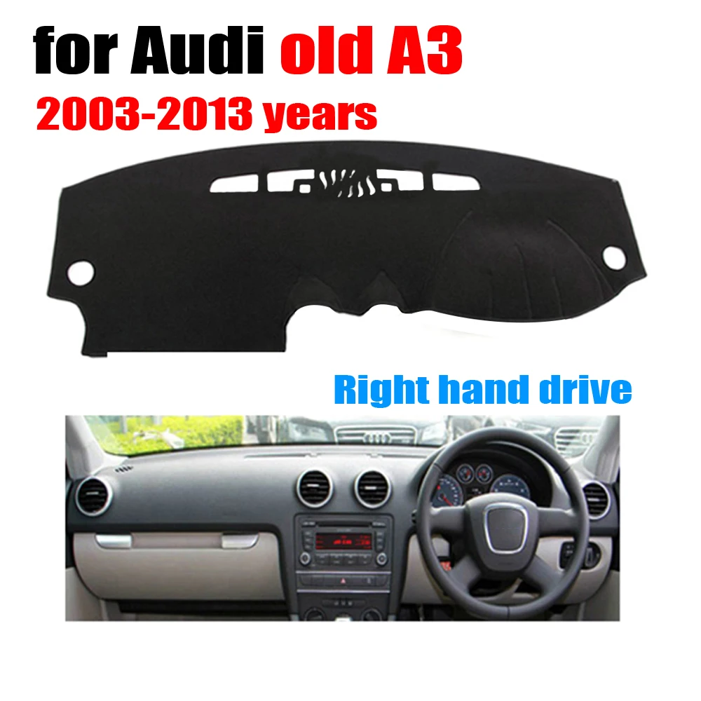 Крышка приборной панели автомобиля коврик для Audi старый A3 2003 2013 лет правый руль