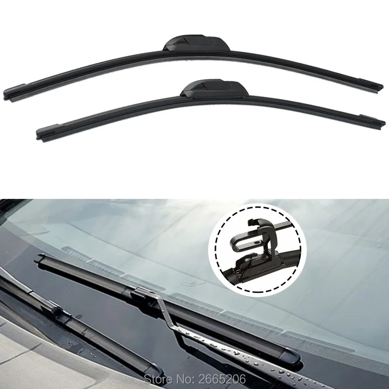 1 шт Высокое качество Bracketless стеклоочистители для peugeot 307 308 207 3008 2008 407 508 206 208 406 408 4008 Автомобиль Стеклоочистителя