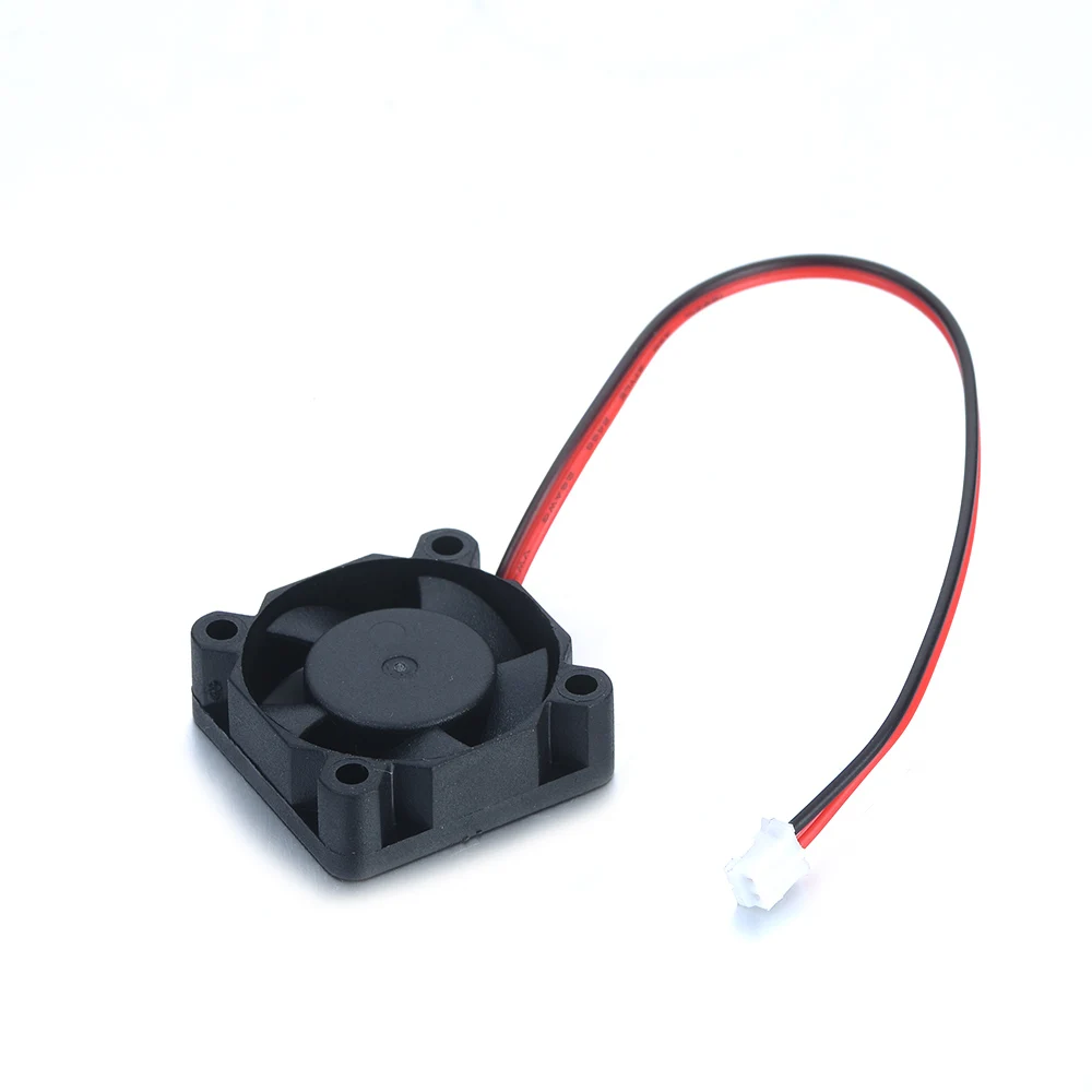 

New 1/4pcs Plastic 30x30x10mm Black 5V Brushless DC Fan for Compact Computer Cases Power Supplies DIY Cooling Transformation