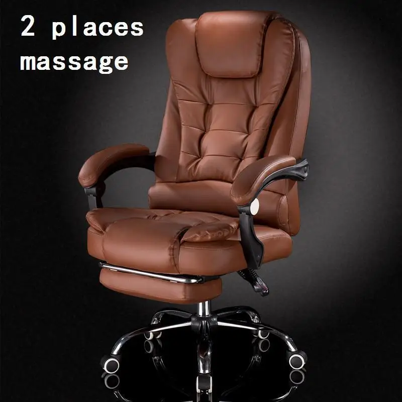 boss Chaise Leather Gaming Massage home executive luxury Office chairs furniture computer ergonomic kneeling working Chair | Мебель