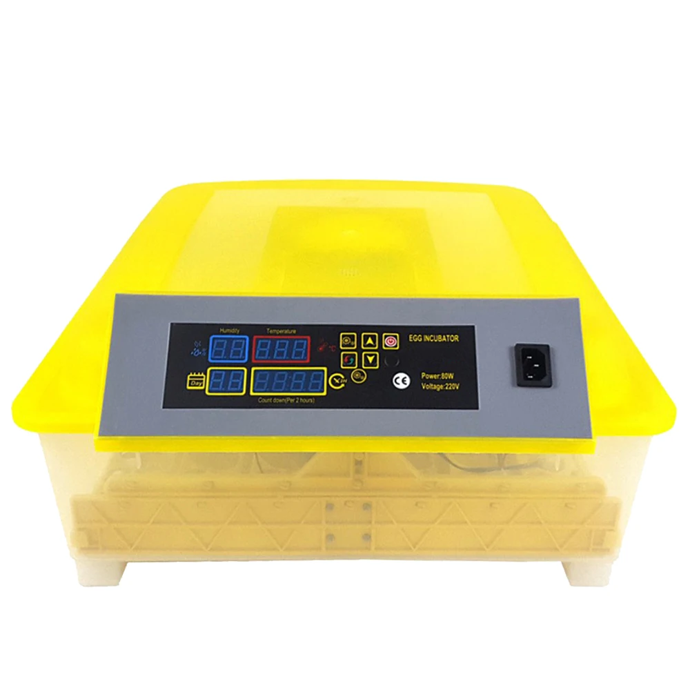 Мини домашний фермерский инкубатор птичьих яиц 48 Led дисплей птицеводство Хэтчер
