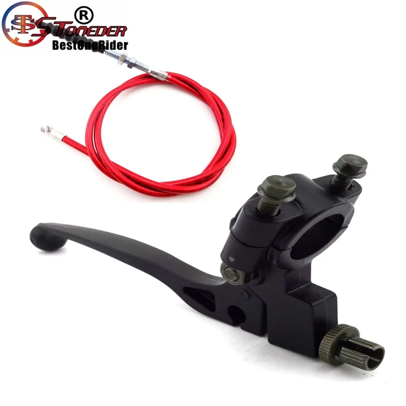Красный рычаг сцепления STONEDER кабель для китайского 50cc 70cc 90cc 110cc 125cc 140cc - 160cc Apollo CRF50