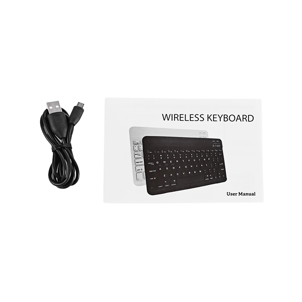 BH030C Portable Wireless Bluetooth Keyboard PU Leather Case For Phone Tablet Ipad PC | Компьютеры и офис