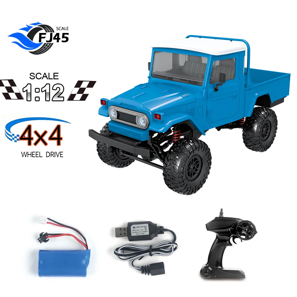 _ 1/12 RC автомобиль Crawler 2 4G 4WD гоночный внедорожник Быстрый высокоскоростной