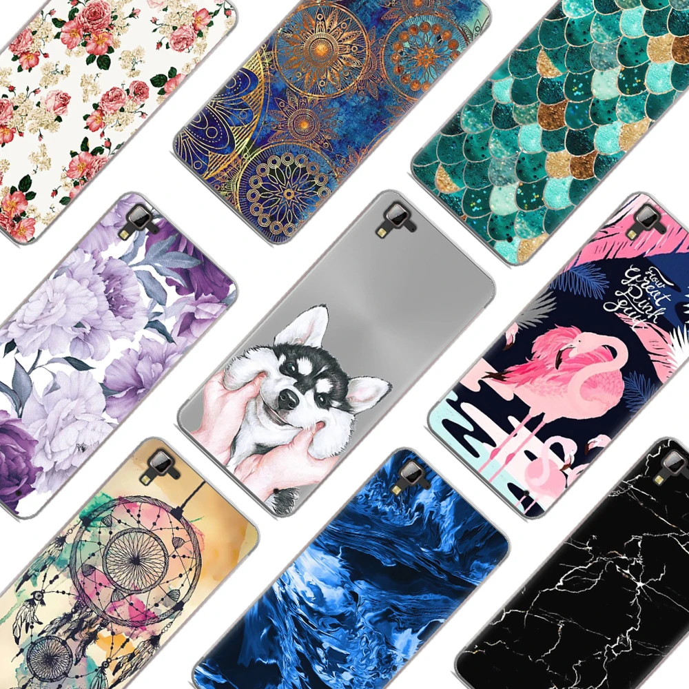 Soft Phone Case For Hisense C30 Stylish Design Colorful Painted Back Cover TPU Silicone |