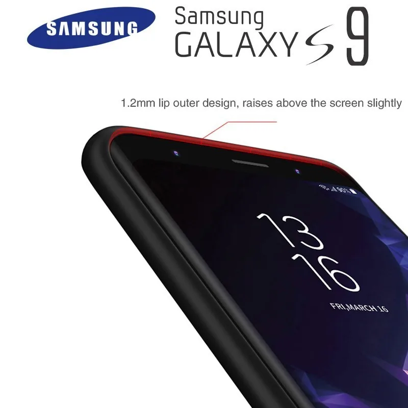 Мягкий силиконовый чехол Buluby для Samsung Galaxy S8 S9 оригинальный высококачественный S8/S9