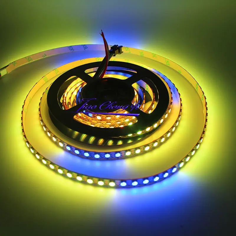 Пиксельная RGB Светодиодная лента SK6812 MINI 3535 144led/M DC5V 1 м индивидуальная ширина 8 мм