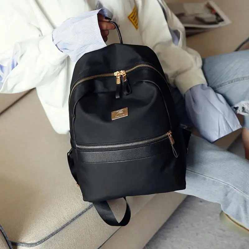 2 шт./компл. Модный женский рюкзак черный с маленькой сумкой из искусственной кожи