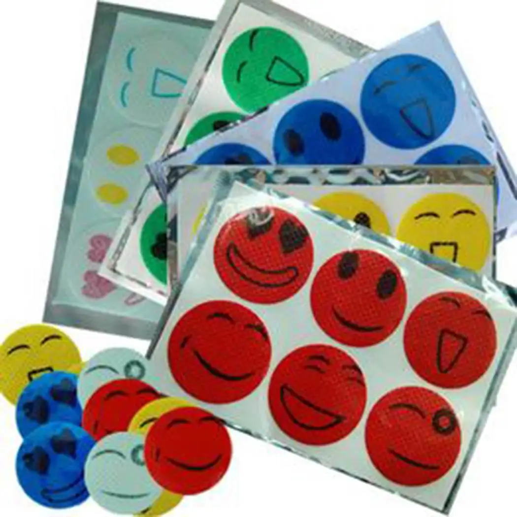 6 шт. противомоскитные наклейки для лица Отпугиватель комаров ловушка насекомых