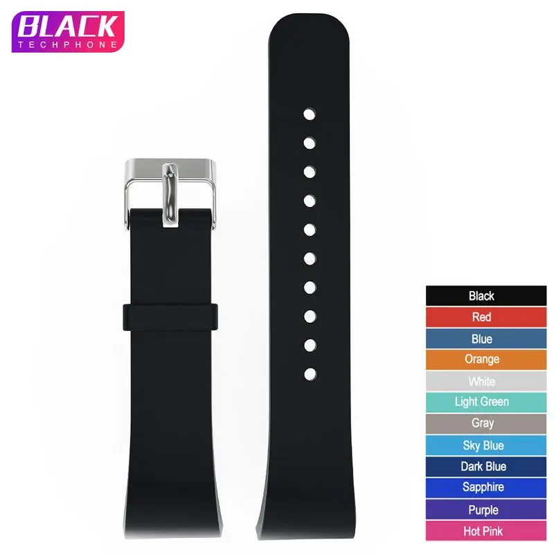 Силиконовый сменный ремешок для Samsung Gear Fit2 Pro R360 R365 R366 21 см|Смарт-аксессуары| |