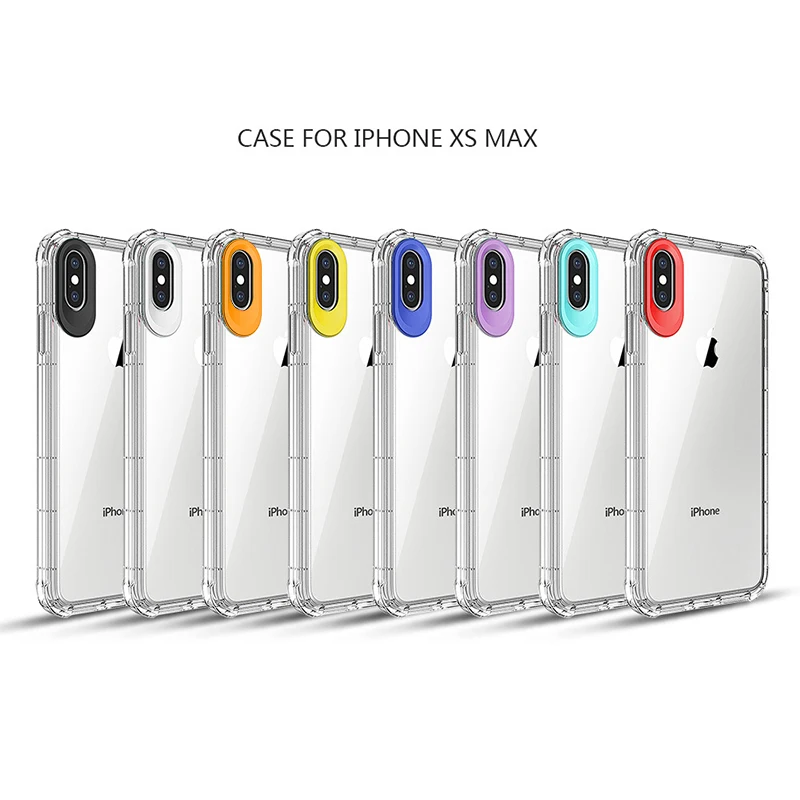 Прозрачный чехол для Samsung Galaxy S8 S9 Plus Note8 9 мягкий прозрачный из ТПУ iPhone X 7 6 6S 8 Xr Xs Max