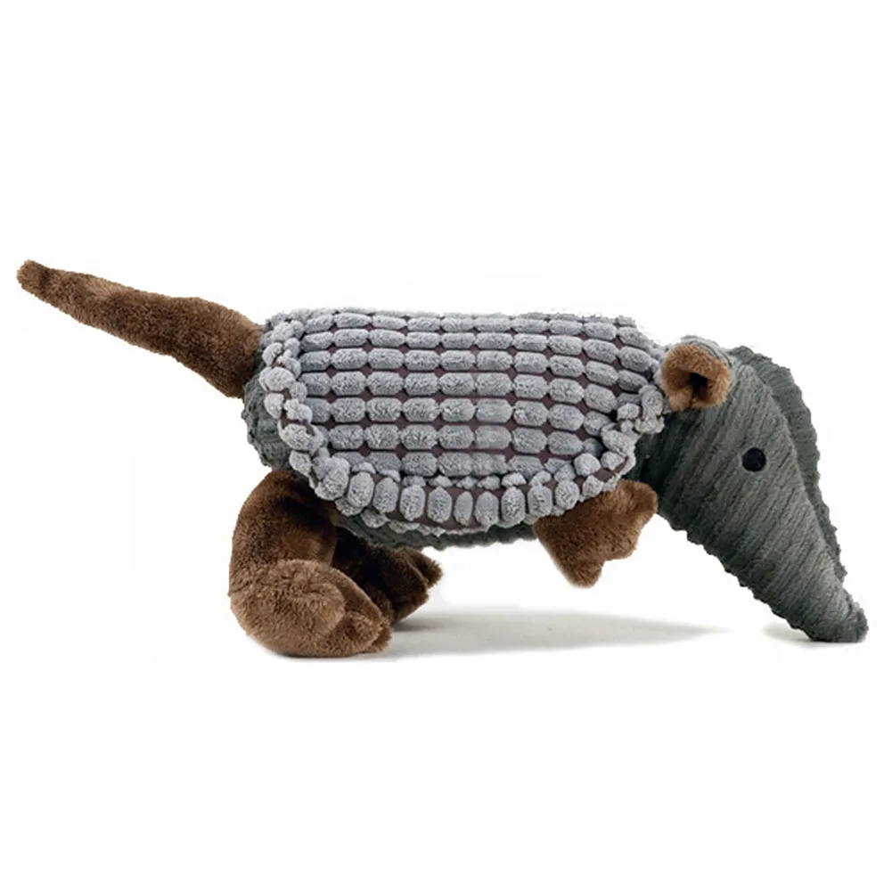 Для чистки зубов, для питомцев, щенков, для помещений, пищит, Armadillo, для улицы, игра, милая собака, Жевательная кукла, звук, тренировка, плюшевая игрушка, прочная