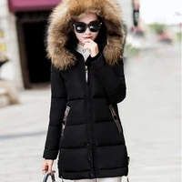jackets coats winter women jacket thick parkas casual fur hooded coat for ladies female warm slim parka winter jacket femme