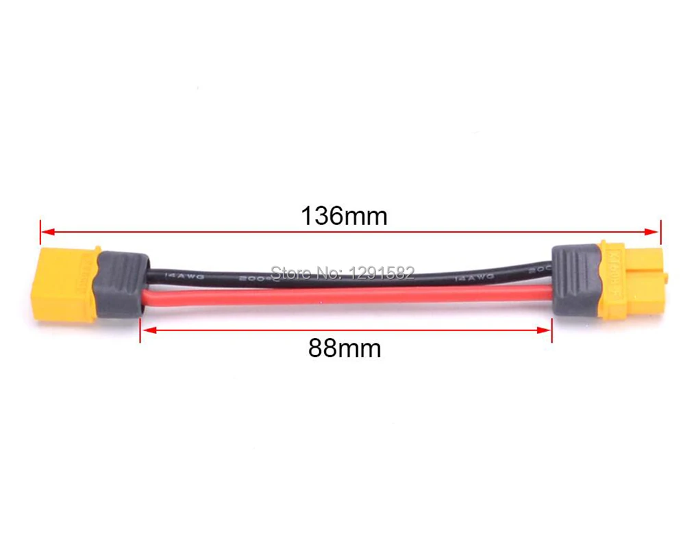 Штекерный соединитель Amass XT60 XT60H провод 14AWG для аккумулятора RC Lipo | Игрушки и хобби