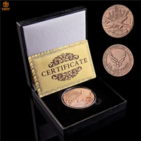 c 17 globemaster ii fighter aircraft military bronze metal token challenge commemorative coin wdisplay box