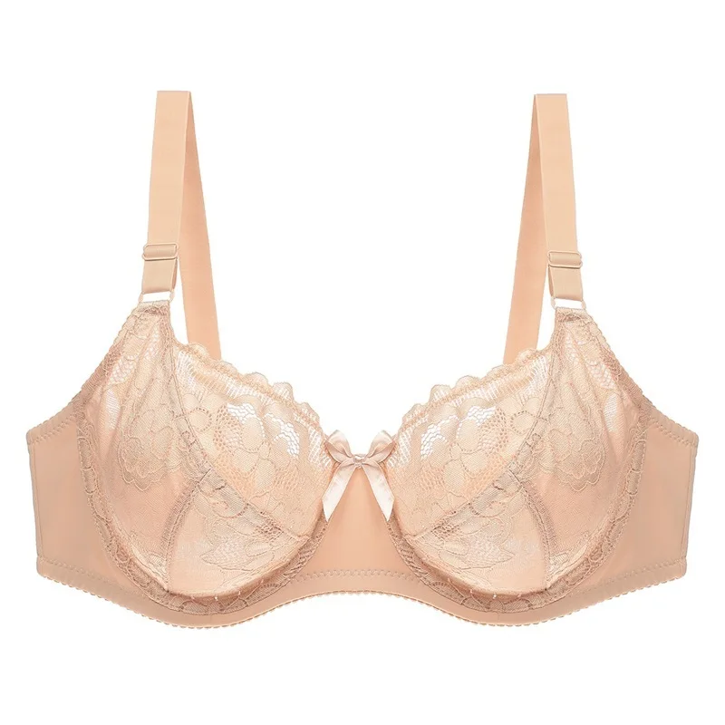 2019 lace bra ladies new full cup bralette sexy ultra-thin underwear gathered adjustable bras for women | Женская одежда