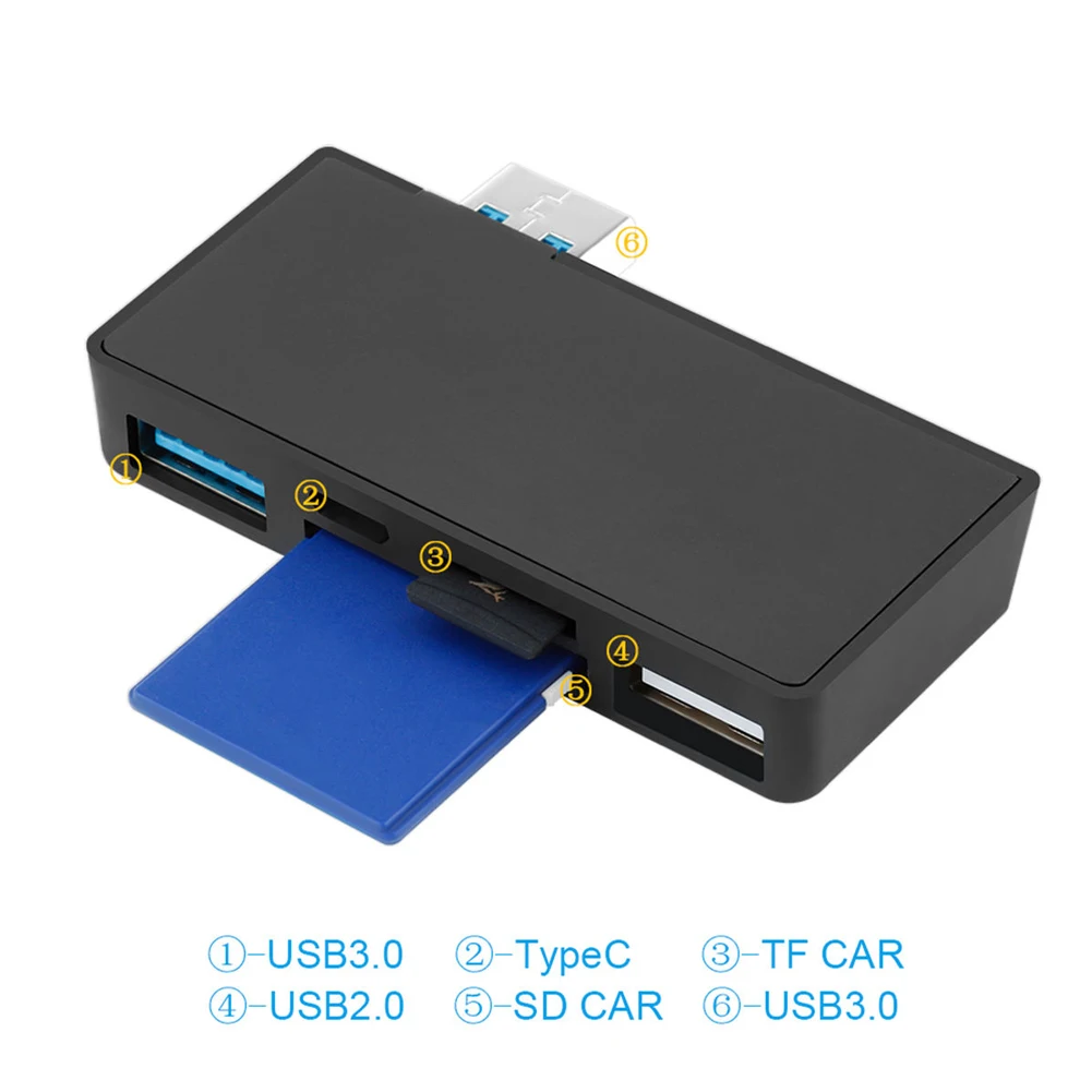 USB 3 0 Type C концентратор многофункциональный адаптер расширитель MICRO TF кардридер