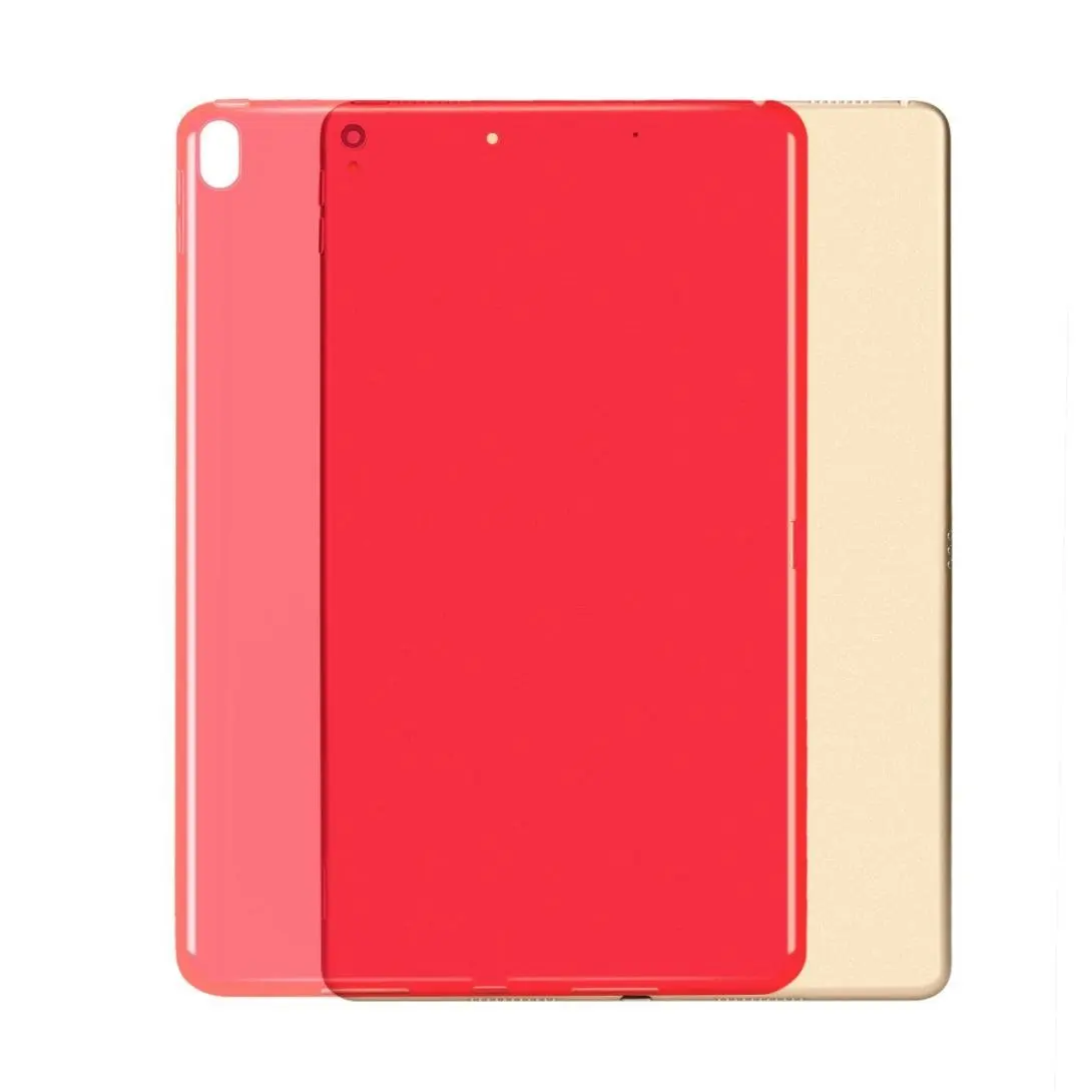 Силиконовый чехол для iPad 2 3 4 5 6 Air 1 Mini прозрачный мягкая задняя крышка из ТПУ