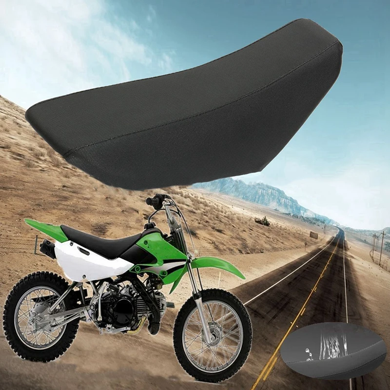 46x22 см черное полное сиденье из пенопласта черный мягкий удобный для Kawasaki KLX 110