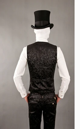 2020 New fashion men's dark suit men skull costume printed costume singer costumes mens suits