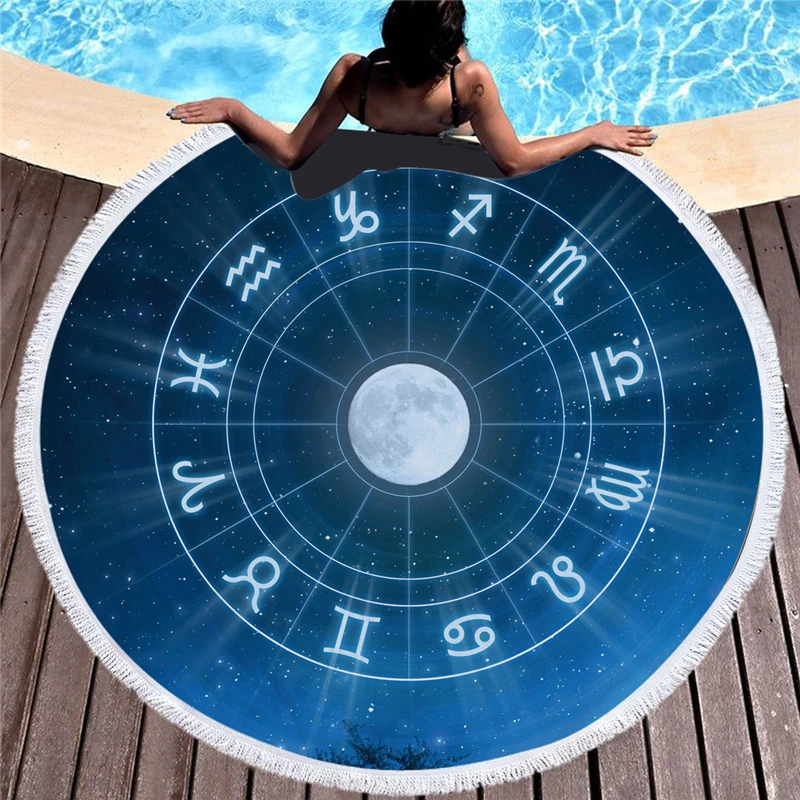 Летнее пляжное полотенце из микрофибры с кисточками для взрослых коврик пикника