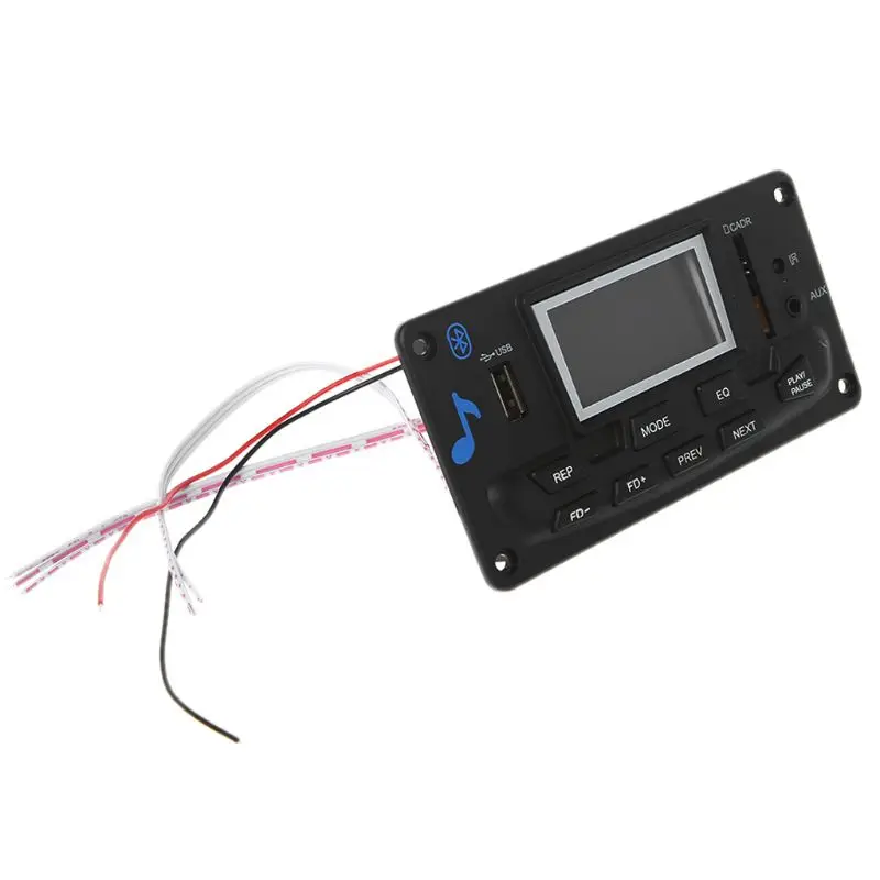 Lcd Автомобильный Bluetooth 4 2 Mp3 плеер Flac Ape декодер плата модуль W. Usb Fm Aux радио текст