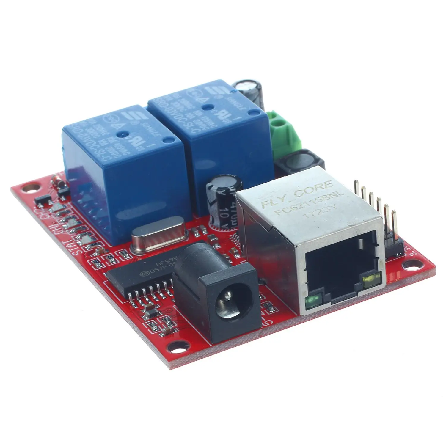 Уколов LAN Ethernet 2 способ реле доска переключатель задержки TCP/UDP модуль контроллера