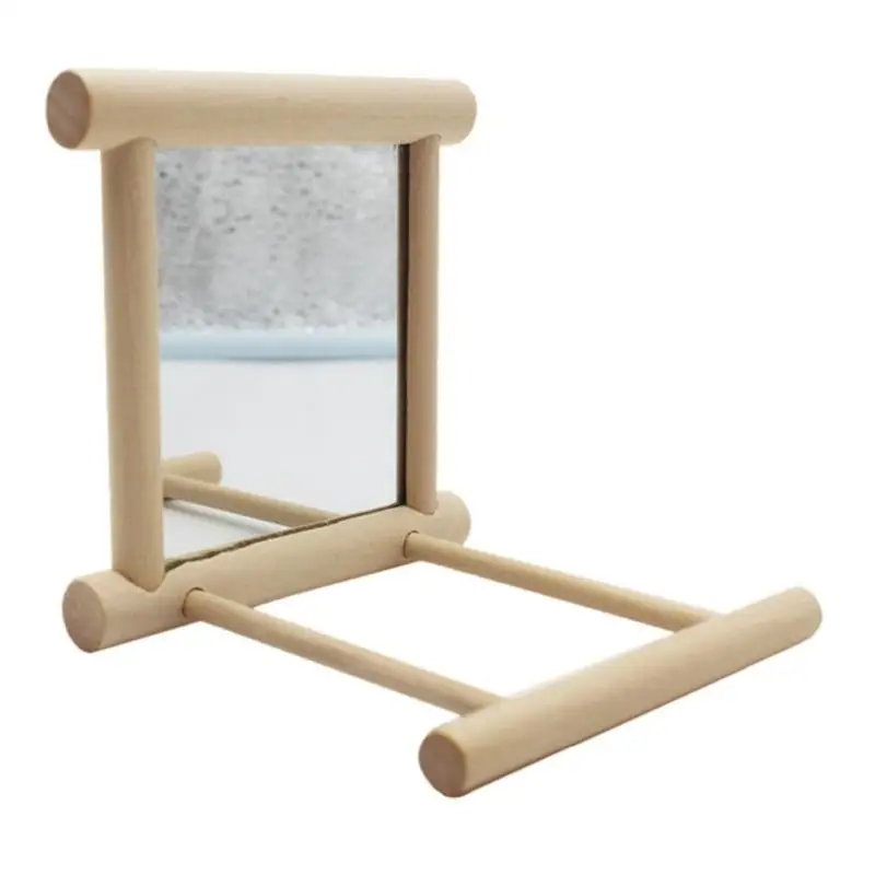 Забавная игрушка деревянная для попугаев птица клетка попугая платформа модные