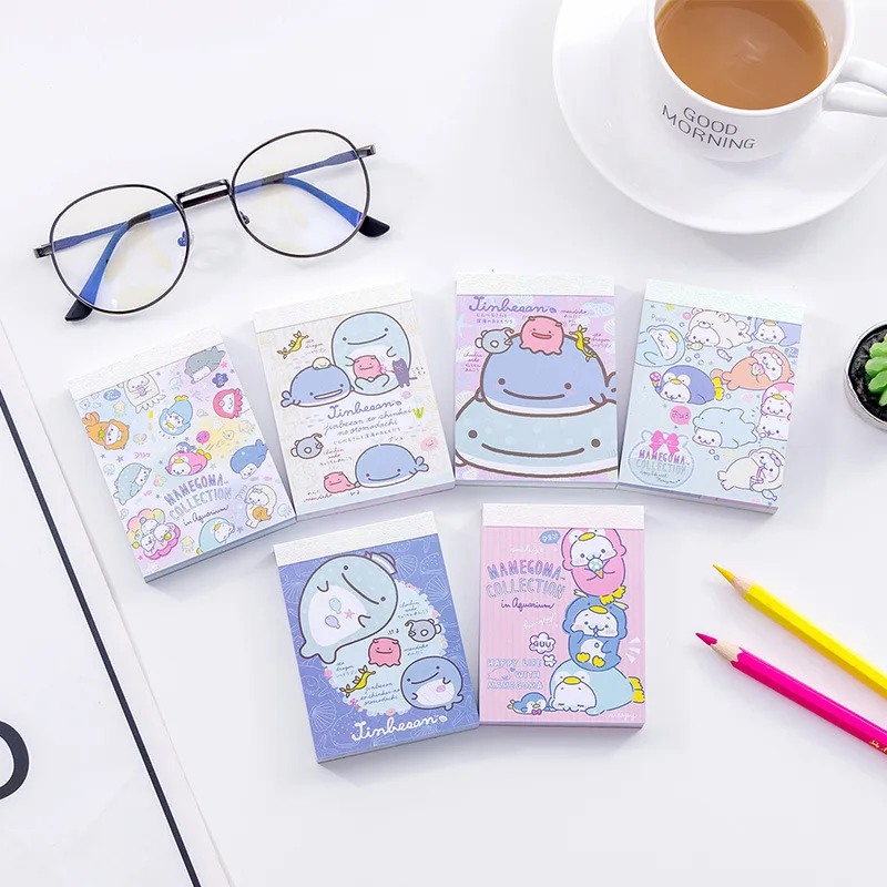 Креативный милый мультфильм Океанский КИТ Блокнот N Times Sticky Notes mini memo закладки для