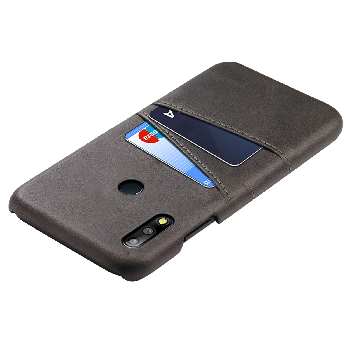 CASEWIN For Asus Zenfone Max Pro M2 ZB631KL Back Case Retro PU Leather with Card Slots Phone |