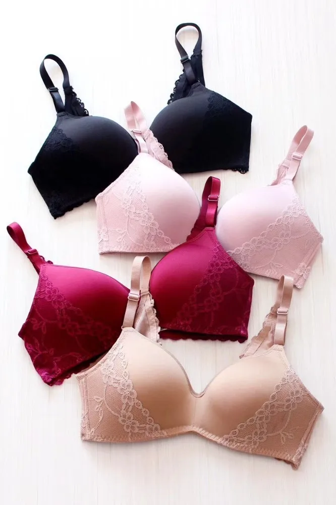 Женское Бесшовное белье Bralette с v образным вырезом на спине без подкладки