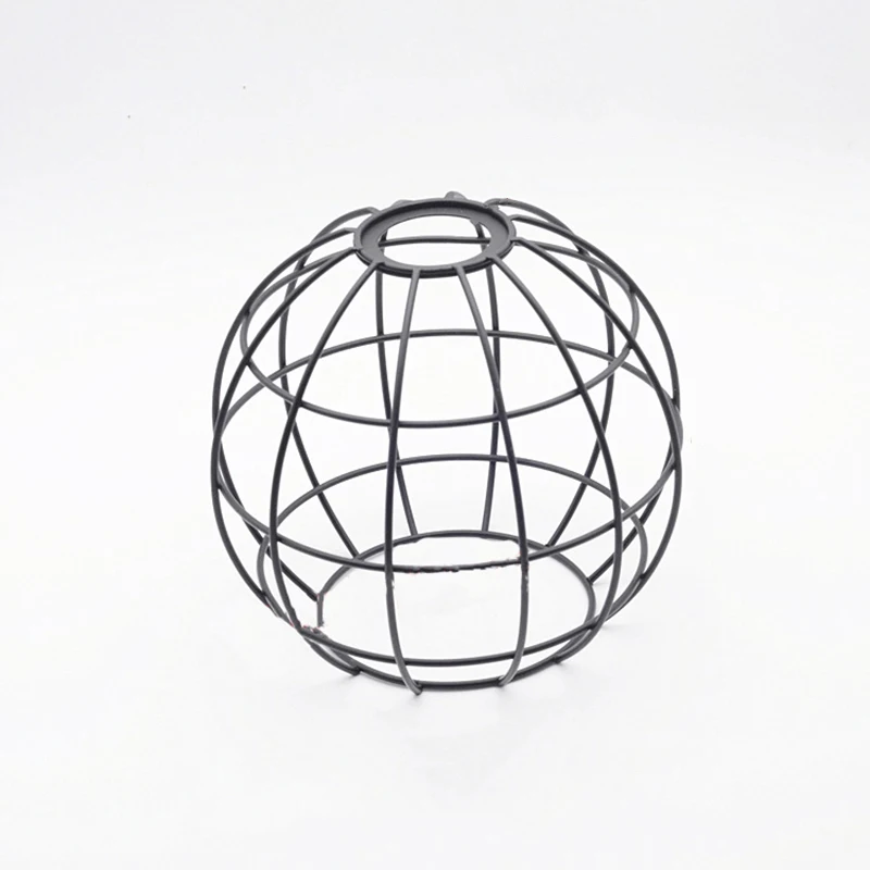 Винтажный подвесной светильник защитная проволочная клетка Потолочный абажур |