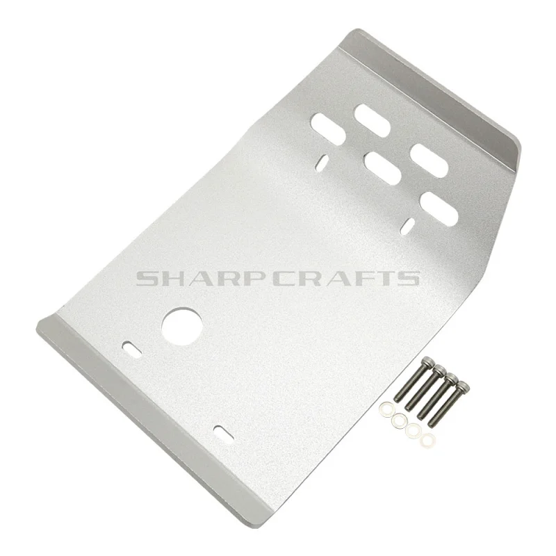 Защитный кожух мотоцикла черный/серебристый/оранжевый алюминиевый двигателя Bash