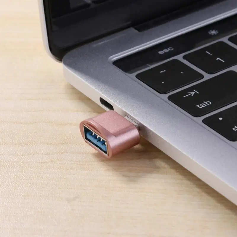 Адаптер type C OTG разъем Мужской к USB Женский конвертер для huawei|Переходники и