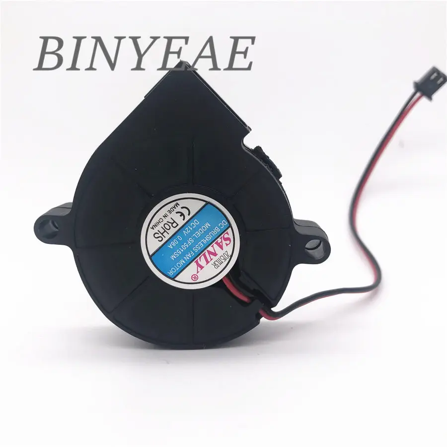 Промышленный вентилятор SANLY SF5015SL SF5015SM 12 В 0 06a 08a 24 5 см 5015 50x50x15 мм 2 контакта - купить