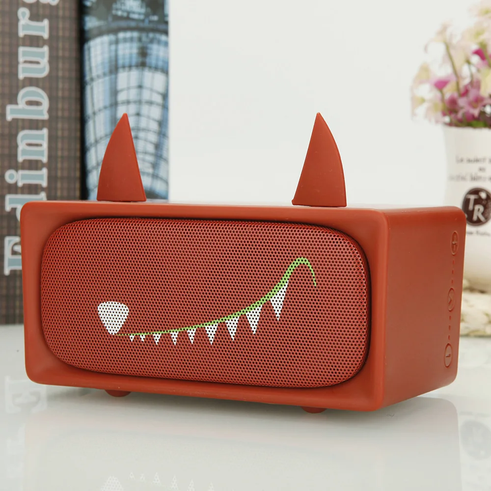 JY MT беспроводной мультяшный Bluetooth уличный портативный динамик стерео звук