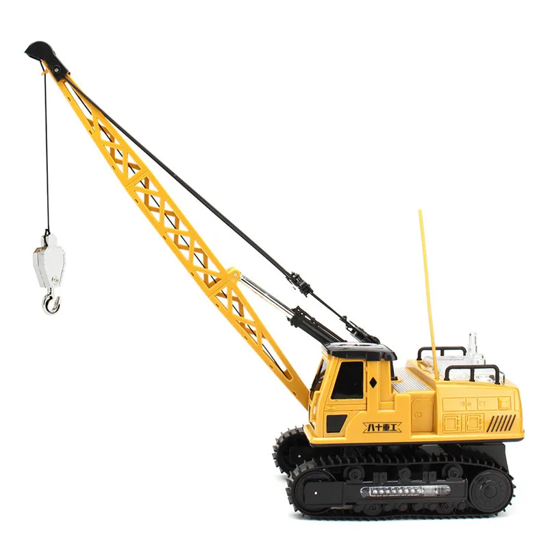 Huina Toys 91115 1/14 2 4G 12CH Rc башенный кран 680 градусов вращение и светодиодный свет модель