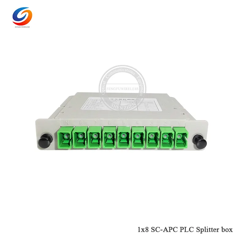 Бесплатная доставка распределительный модуль e-Packet 1x8 LGX Box вставка кассеты SC/APC PLC