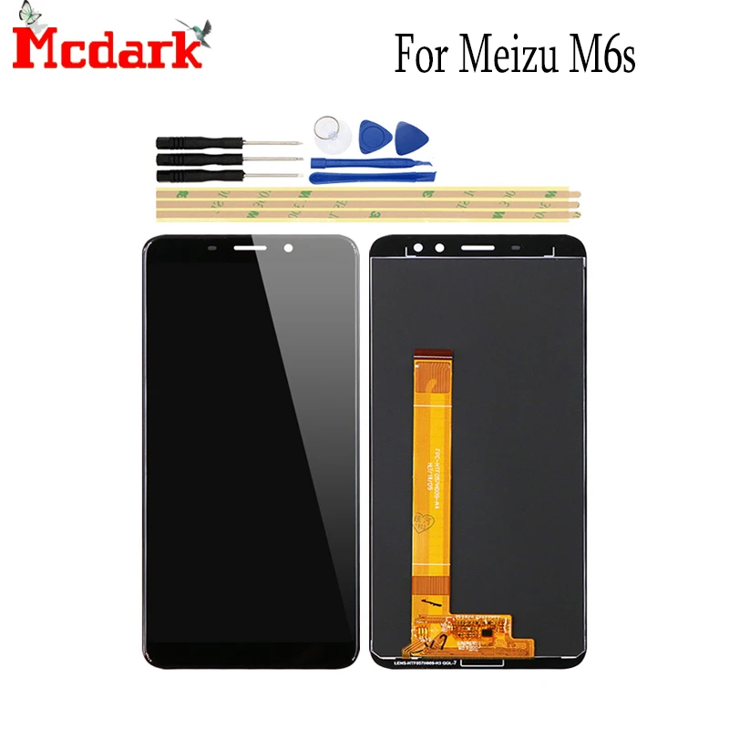 ЖК экран для Meizu M6s Meilan S6 M712H M712Q 5 7 дюймов Сменные аксессуары дисплей + сенсорный с