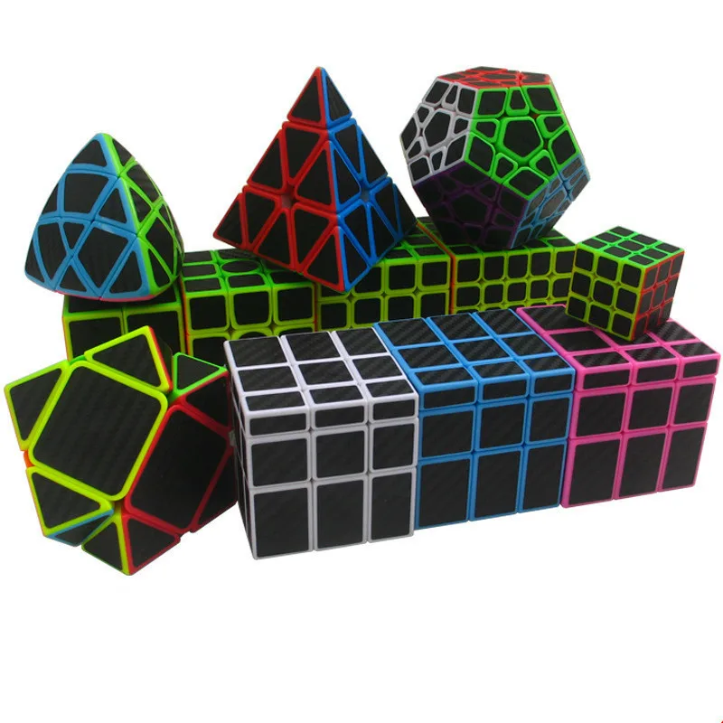 Z cube 8 видов наклейка из углеродного волокна скоростной кубик s головоломка