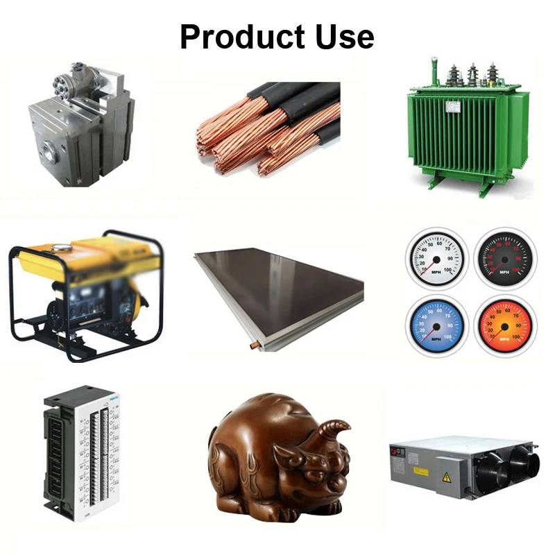 Чистая медная резка листовая фольга гладкая лента в рулоне отлично подходит для