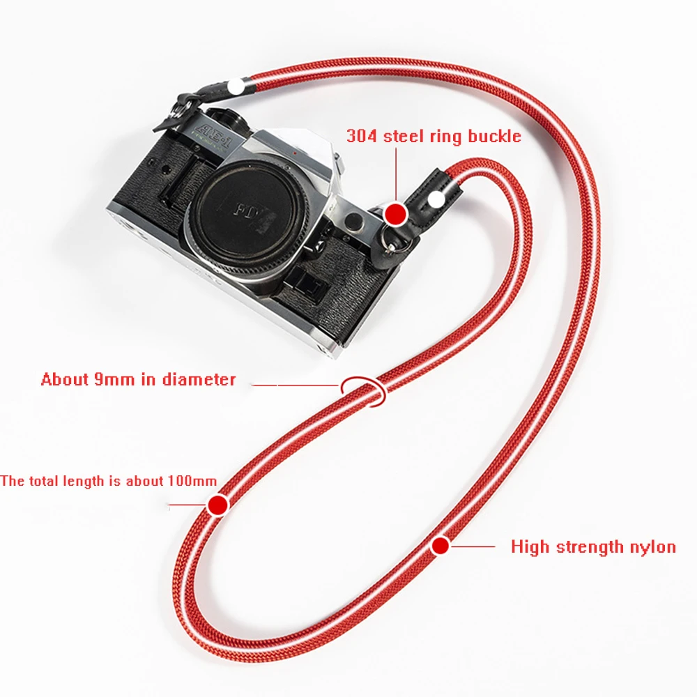 Ремень для камеры нейлоновый ремень альпинизма плечевой цифровой Leica Canon Nikon Olympus