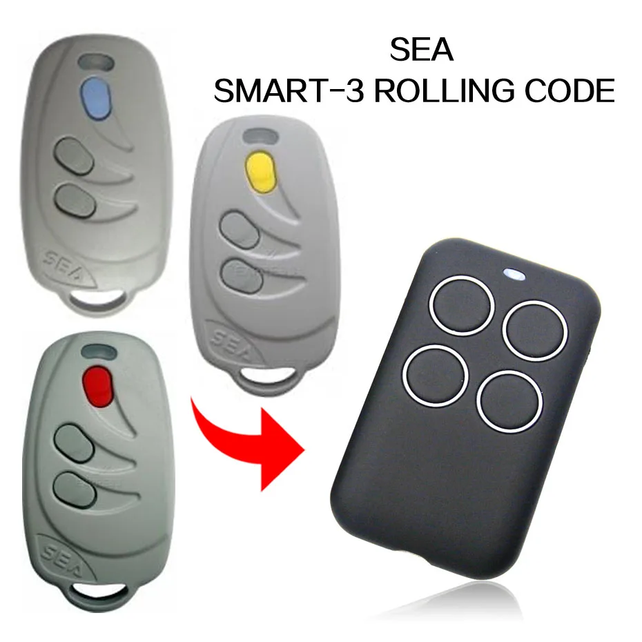 

SEA SMART-3 ROLLING CODE remote control gate remote control SEA garage door remote control 433.92MHz
