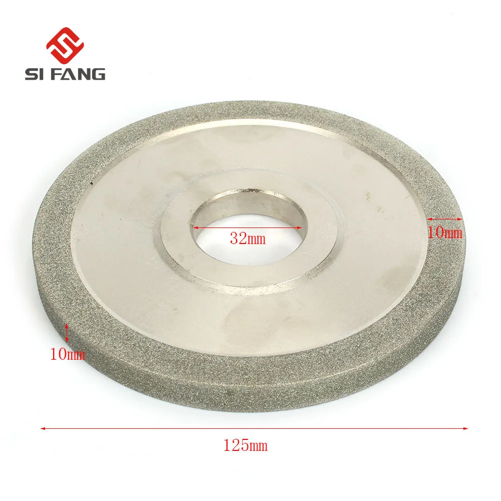 

Electroplating Diamond Grinding Wheel parallel grinding for alloy Milling Cutter Tool Sharpener Grinder Accessories 100-150mm