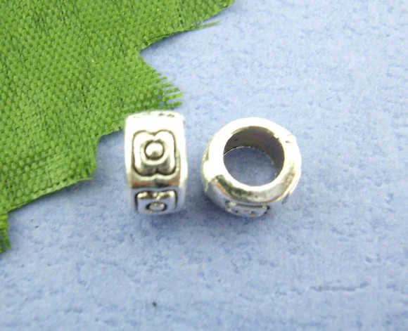 

DoreenBeads 80 шт. декоративные кольца разделители бусины 4*7 мм (B00455), yiwu
